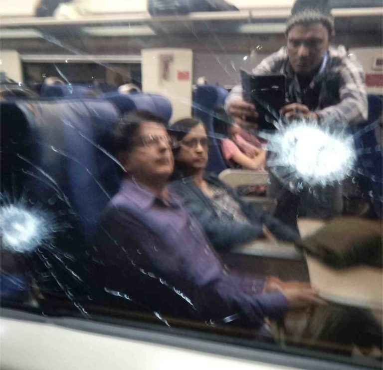Rourkela-Bhubaneswar Vande Bharat Pelted With Stone, Windowpane Damaged