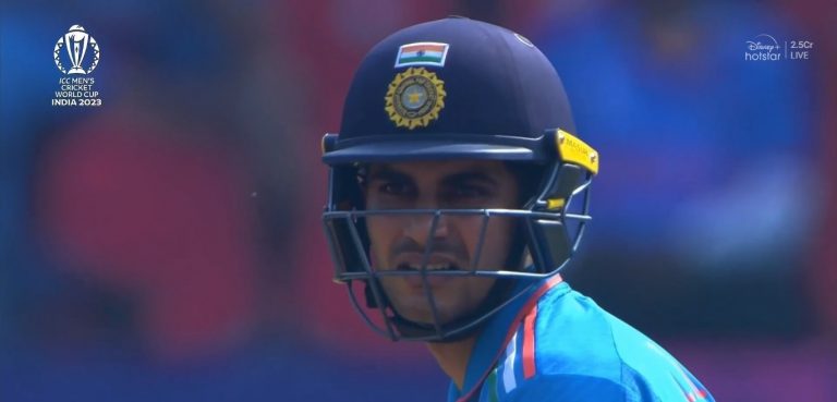 World Cup Final: India Lose First Wicket As Shubman Gill Tries To Pull A Short Ball