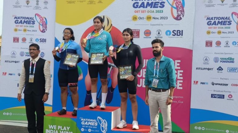 Swasti singh National Games gold