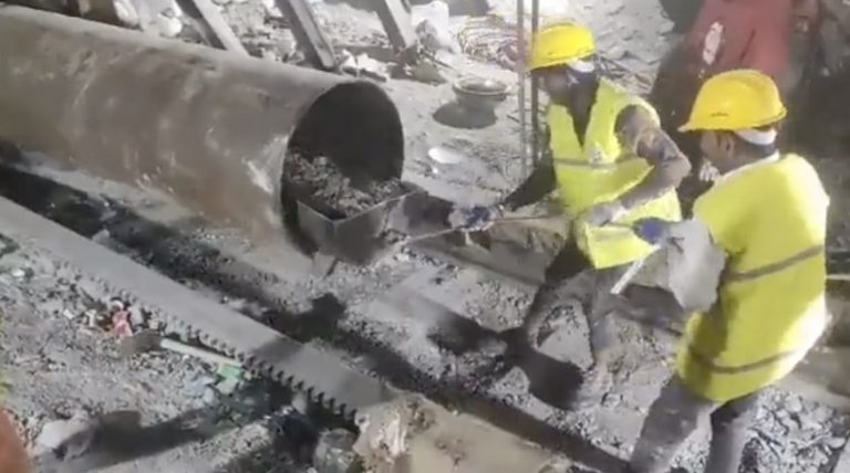 Rescuers Break Through Silkyara Tunnel Debris, Lay Pipes To Evacuate 41 Trapped Workers