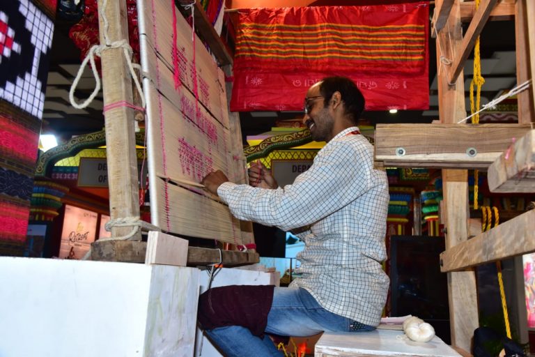 Odisha’s ‘Karuna Silk’ Draws Attention At Delhi’s India International Trade Fair