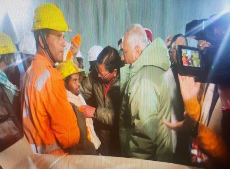 Uttarkashi Tunnel Collapse: 18 Trapped Workers Brought Out On Stretchers
