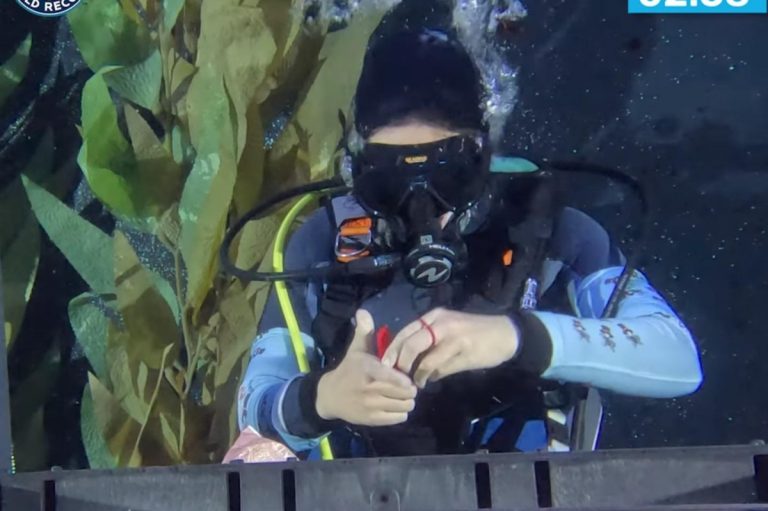 underwater magic Guinnes record