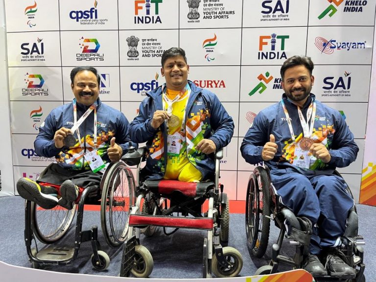 Gadadhar Sahu Khelo India Para Games gold
