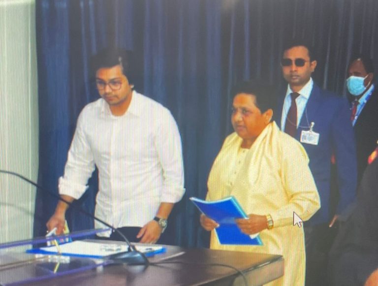 BSP Chief Mayawati Announces Nephew Akash Anand As Political Successor