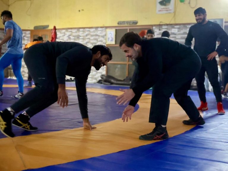 Rahul Gandhi vs Bajrang Punia