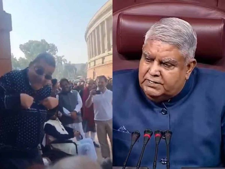 ‘Ridiculous, Shameful’: VP Dhankhar Lashes Out At TMC MP, Rahul Gandhi For Mimicking Him