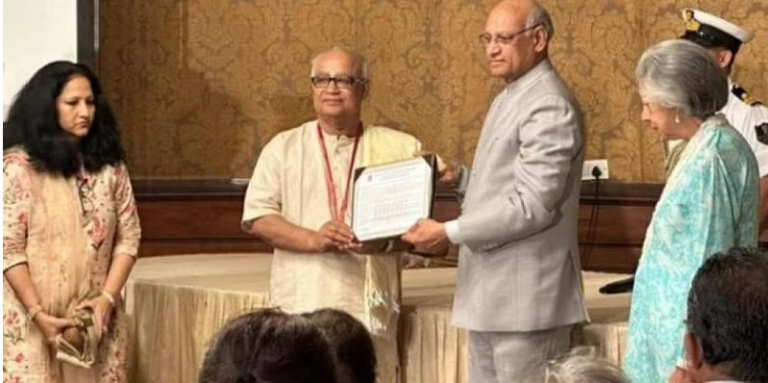Prof Brajakishore Swain Of Odisha Conferred PV Kane Award For Enriching Sanskrit