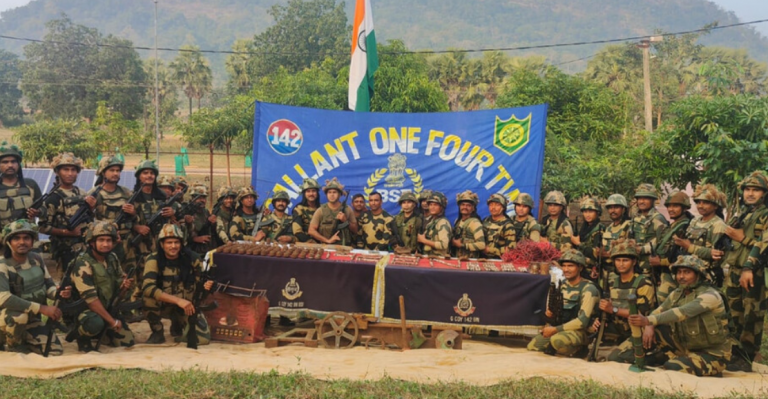 BSF Busts Maoist Dump, Seizes Explosives & Gun-Making Equipment In Odisha’s Malkangiri