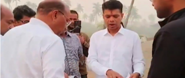 Pandian Again Inspects Jagannath Temple Corridor Project In Puri; Emphasises Timely Completion