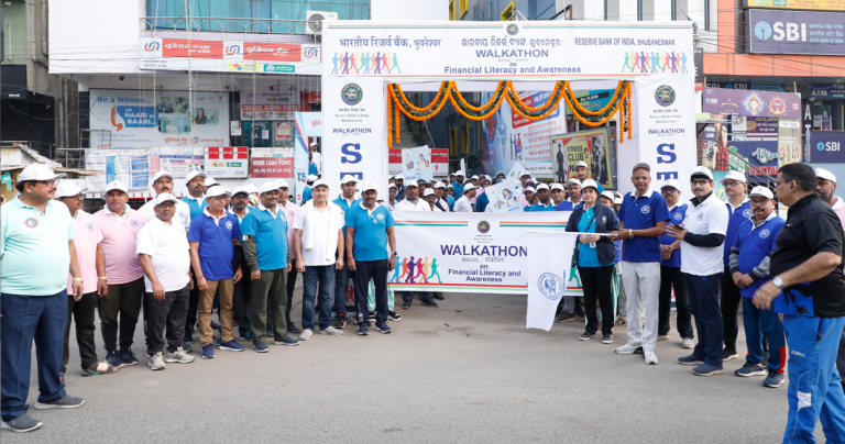 RBI Organises Walkathon On Financial Awareness In Odisha’s Berhampur