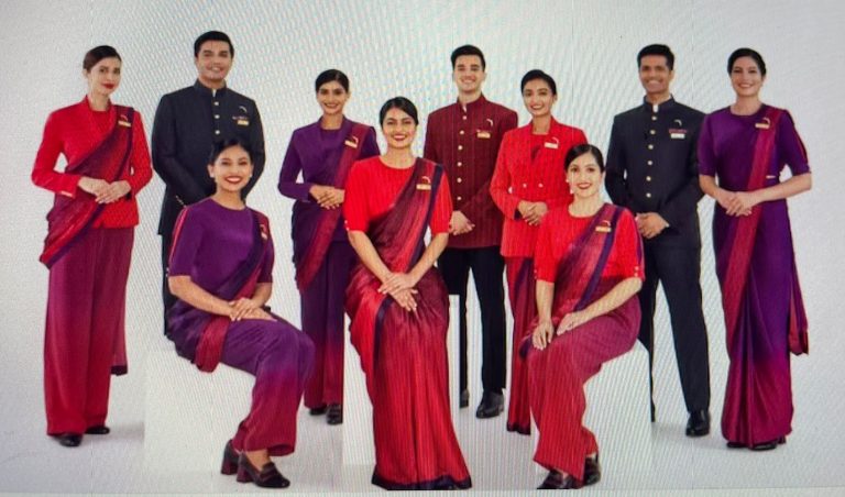 Height Of Fashion: Manish Malhotra Designs New Uniforms For Air India Crew