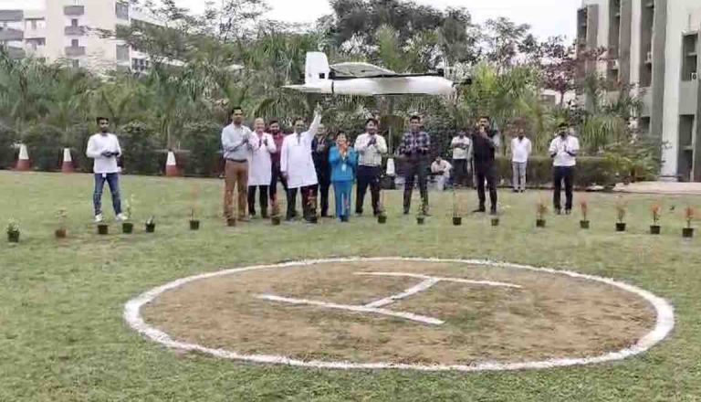 AIIMS-Bhubaneswar Uses Drone To Deliver Blood Bag In Inaugural Trial Run