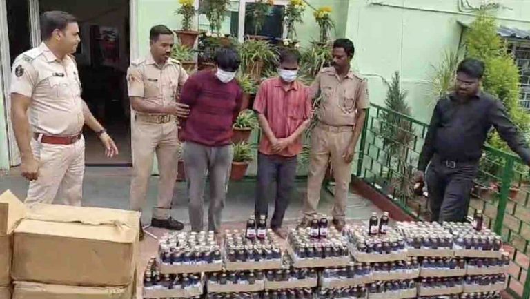 Two Held With 1680 Bottles Of Cough Syrup In Bhubaneswar
