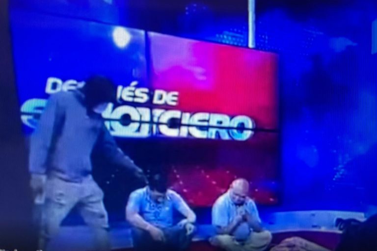 Gunmen Storm TV Studio After Big Prison Escape In Ecuador