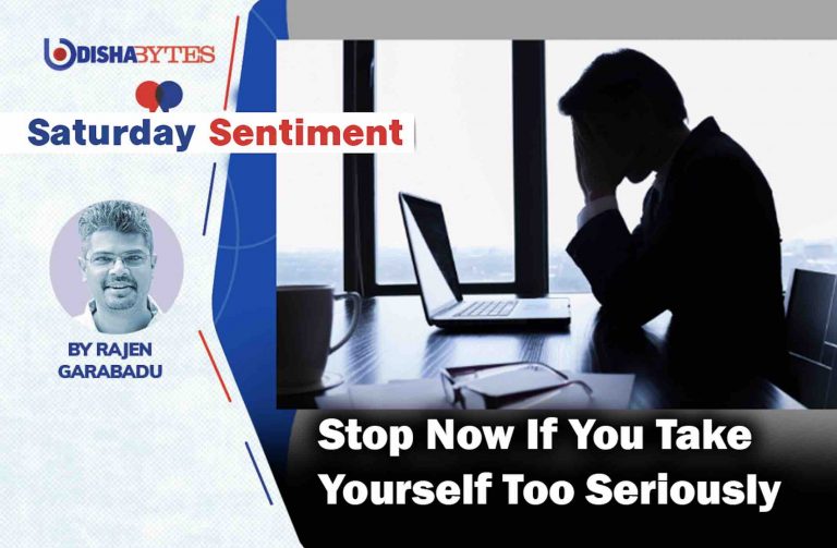 Stop Now If You Take Yourself Too Seriously