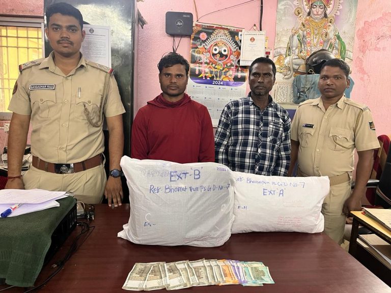 2 Drug Peddlers Arrested With Cannabis In Bhubaneswar