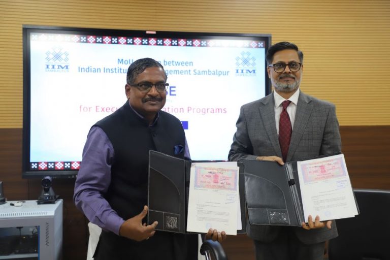IIM Sambalpur, NSE MoU