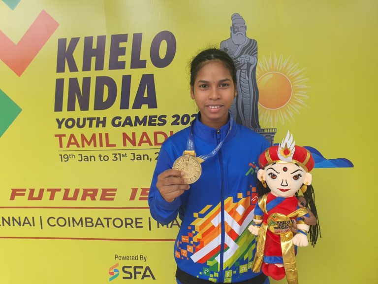 Jyoshna Sabar gold, national record