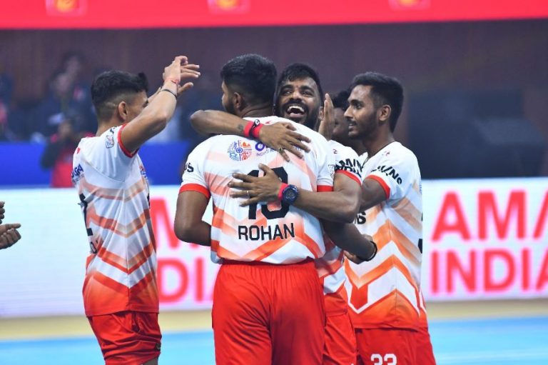 Odisha Juggernauts in ultimate kho kho semis