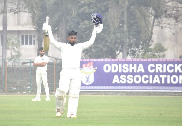 Sandeep Pattanaik century