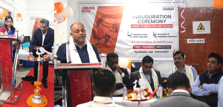 AM/NS India’s Digital Skill Centre Inaugurated In Odisha’s Keonjhar