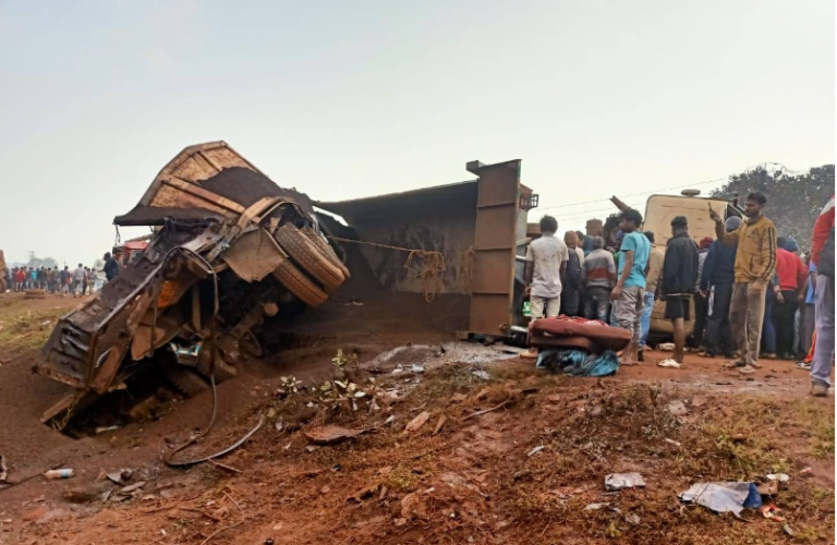 Truck Driver Killed In Series Accident Involving 3 Vehicles In Odisha’s Keonjhar