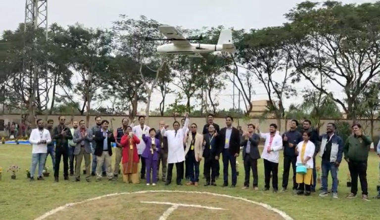 AIIMS-Bhubaneswar Commissions Drone Health Service, Delivers Blood Unit For Patient
