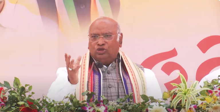 Congress President Kharge Accuses BJD & BJP Of Colluding To Loot Odisha