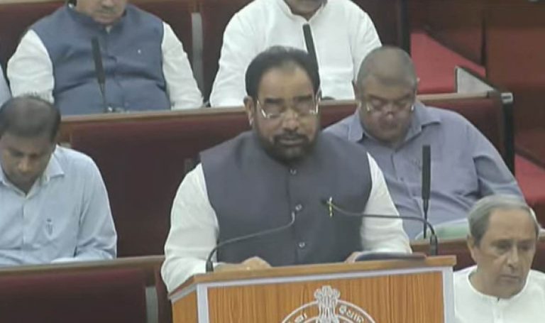 Odisha Finance Minister Bikram Keshari Arukha Presents Rs 1.18 Lakh Crore Vote-On-Account