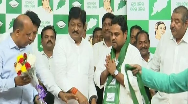 Former Odisha MLA Anshuman Mohanty Joins BJD, 2 Days After Quitting Congress