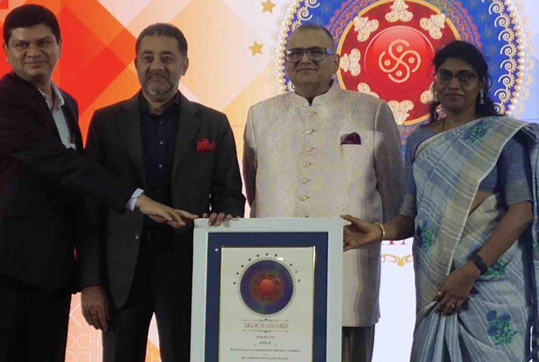 Odisha’s BSKY Bags SKOCH Gold Award In Health Sector For 2nd Time