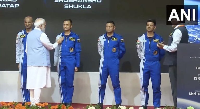 PM Modi Reveals Names Of Astronauts For India’s 1st Human Spaceflight Mission Gaganyaan