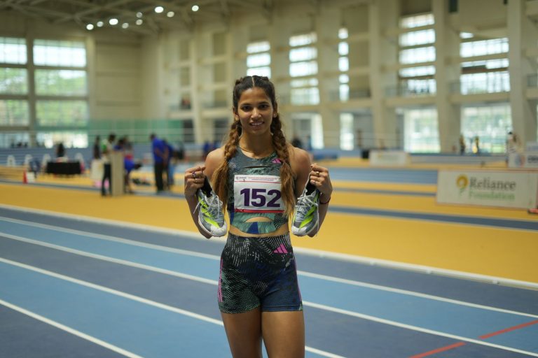 Jyothi Yarraji gold, national record