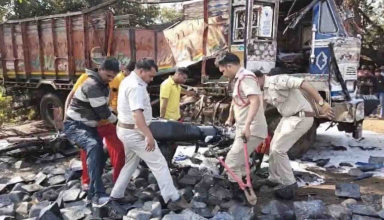 6 Injured In Multi-Vehicle Crash, Involving Trucks & Bikes, In Odisha’s Keonjhar