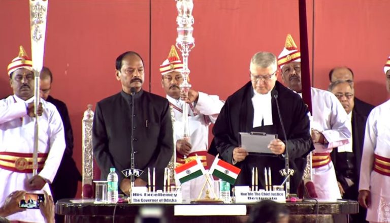 Justice Chakradhari Sharan Singh Takes Oath As 34th Chief Justice Of Orissa High Court