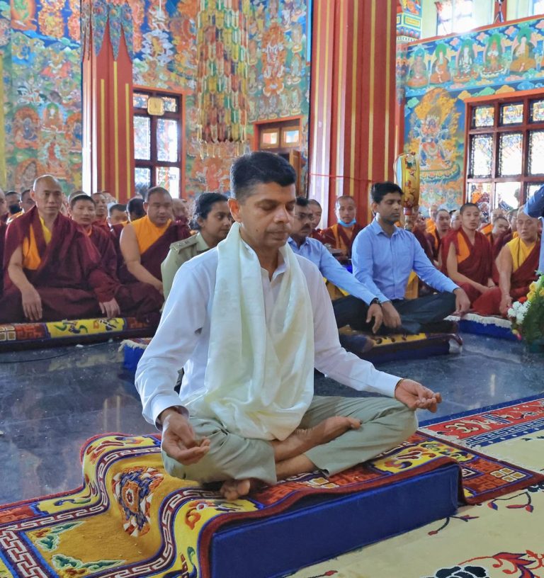 Odisha: Pandian Offers Special Prayer At Jiranga Monastery, Reviews Projects In Gajapati & Dhenkanal
