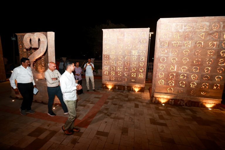 Pandian Reviews Preparation For 1st World Odia Language Conference In Bhubaneswar