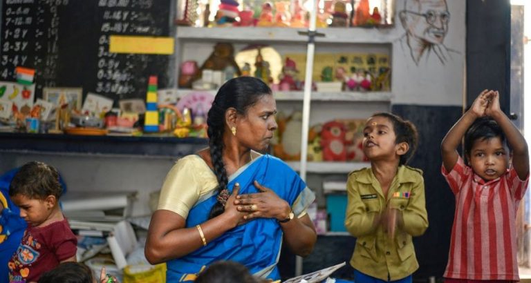 Rajasthan Anganwadi worker