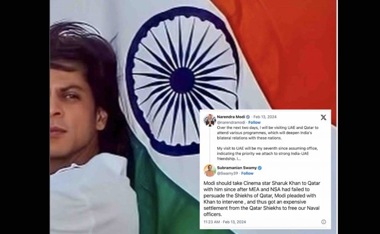 Shah Rukh Khan Team Debunks Subramanian Swamy’s Claims About His Role In Freeing Navy Veterans