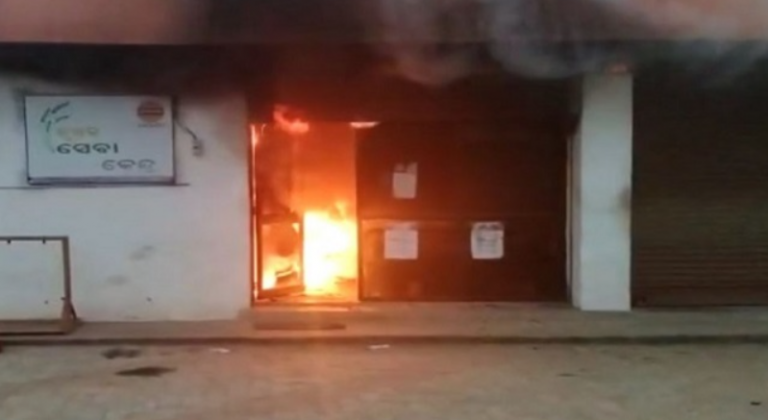Fire Breaks Out At Petrol Pump In Odisha’s Puri, No One Hurt