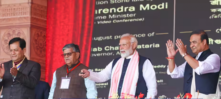 7,000 Youths Of Assam Have Put Down Arms, Says PM Modi After Unveiling Projects Worth Rs 11,000 Cr