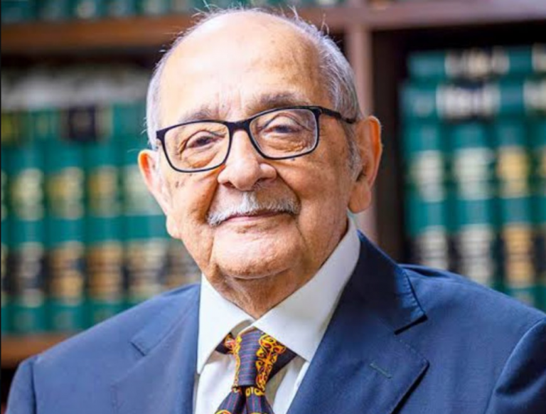 Eminent Jurist Fali S Nariman Passes Away At 95