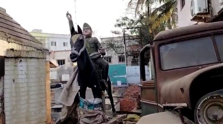 Netaji Subhash Bose’s Statue Neglected In Odisha Capital, International Human Rights Commission Files Police Complaint 