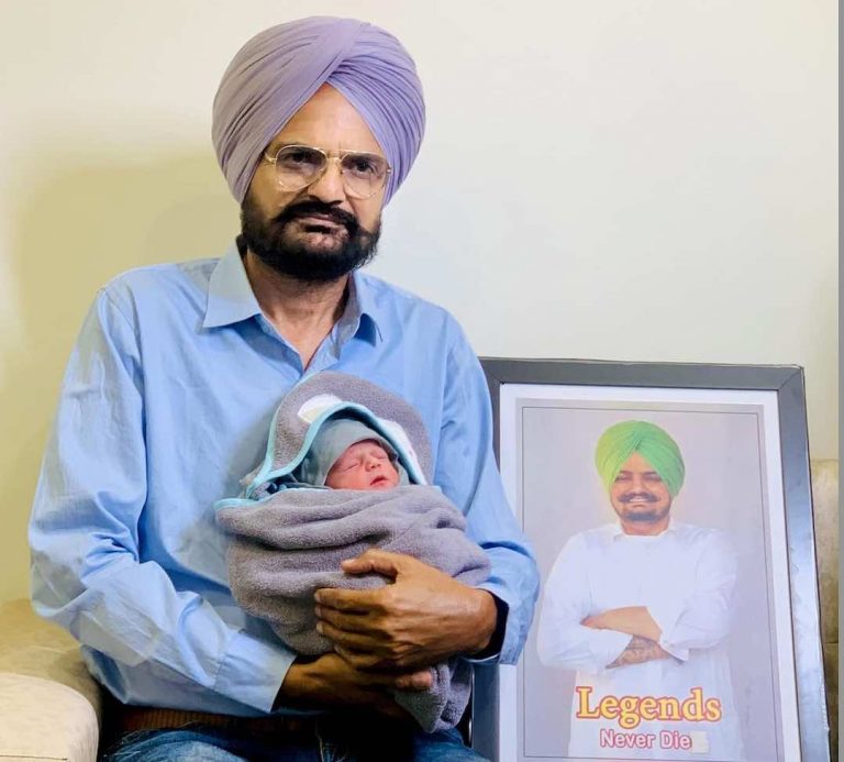 Sidhu Moosewala’s Parents Welcome Baby Boy Nearly 2 Years After Rapper’s Death