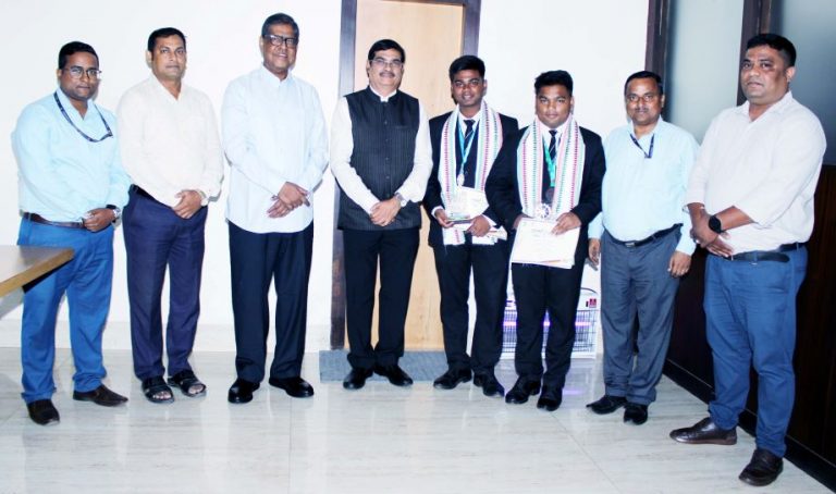 Odisha Skills medals for SOA students