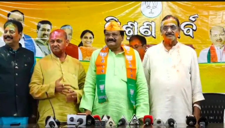 Former Odisha MLA Purna Chandra Sethy Joins BJP After Quitting BJD Ahead Of Twin Elections