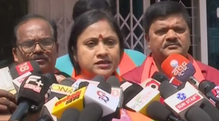 BJP Petitions Odisha CEO Demanding Removal Of Govt Posters & Banners