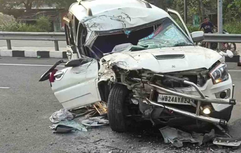 2 Die As SUV From Bengal Hits Parked Truck In Odisha’s Bhadrak