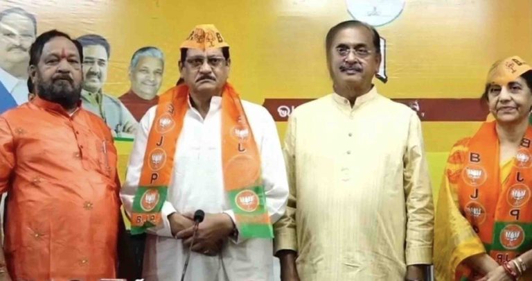 Former Odisha Women Panel Chief Jyoti Panigrahi & Her Husband Join BJP After Exiting BJD